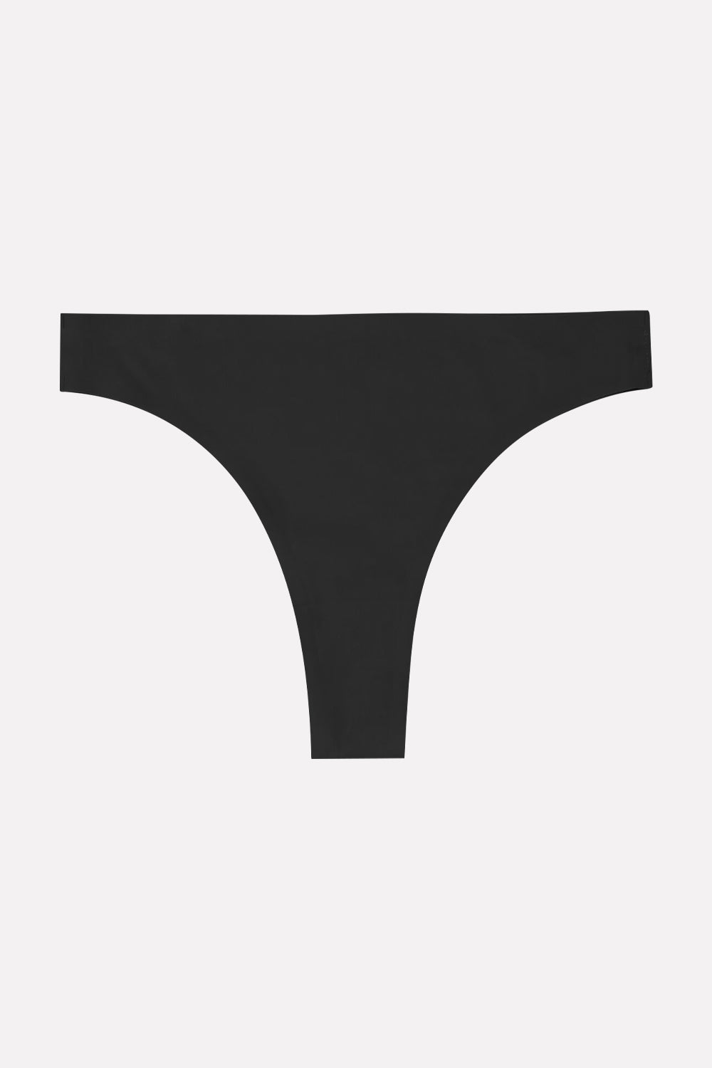 Womens Seamless Mid Rise Ultra Soft Invisible Brazilian Brief Panty