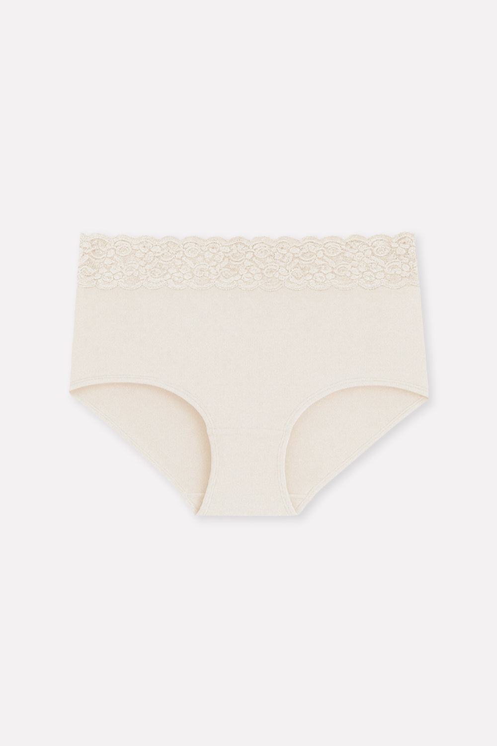 Womens Mid Waist Hipster Lace Brief Panty