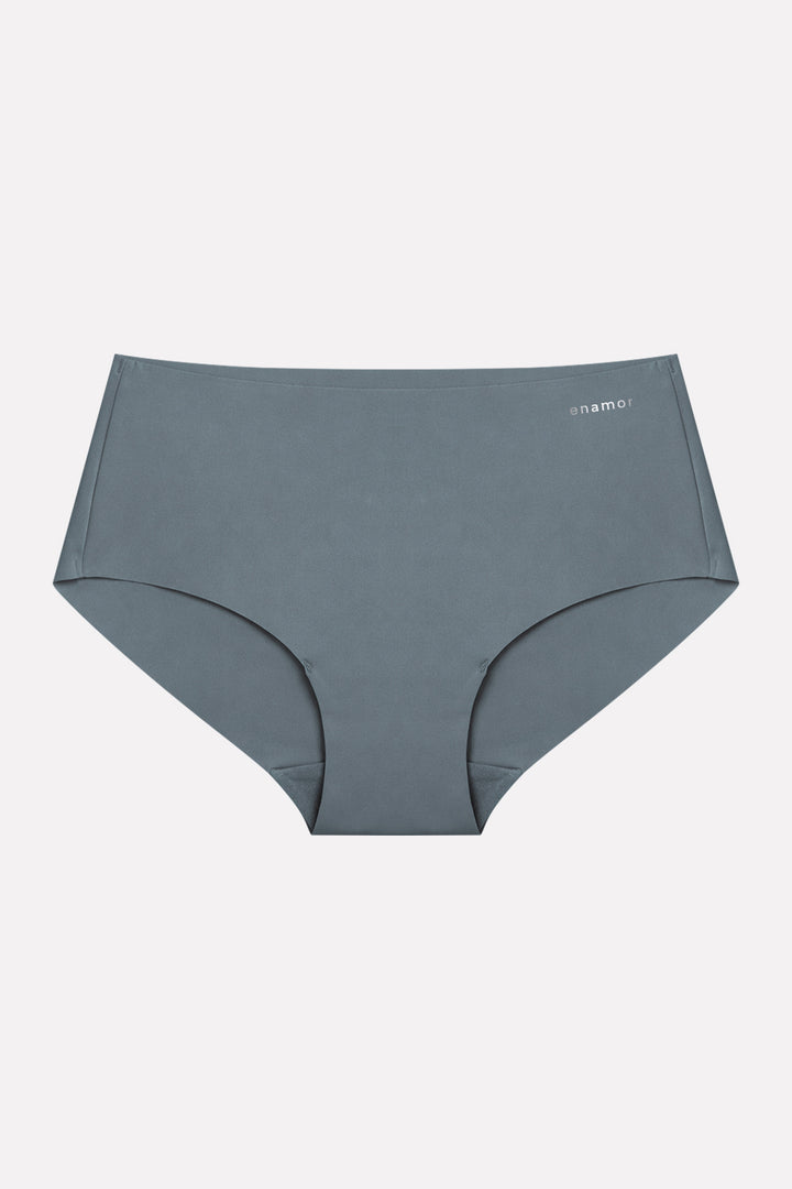 Womens Seamless Mid Rise Invisible Soft Stretch Hipster Panty