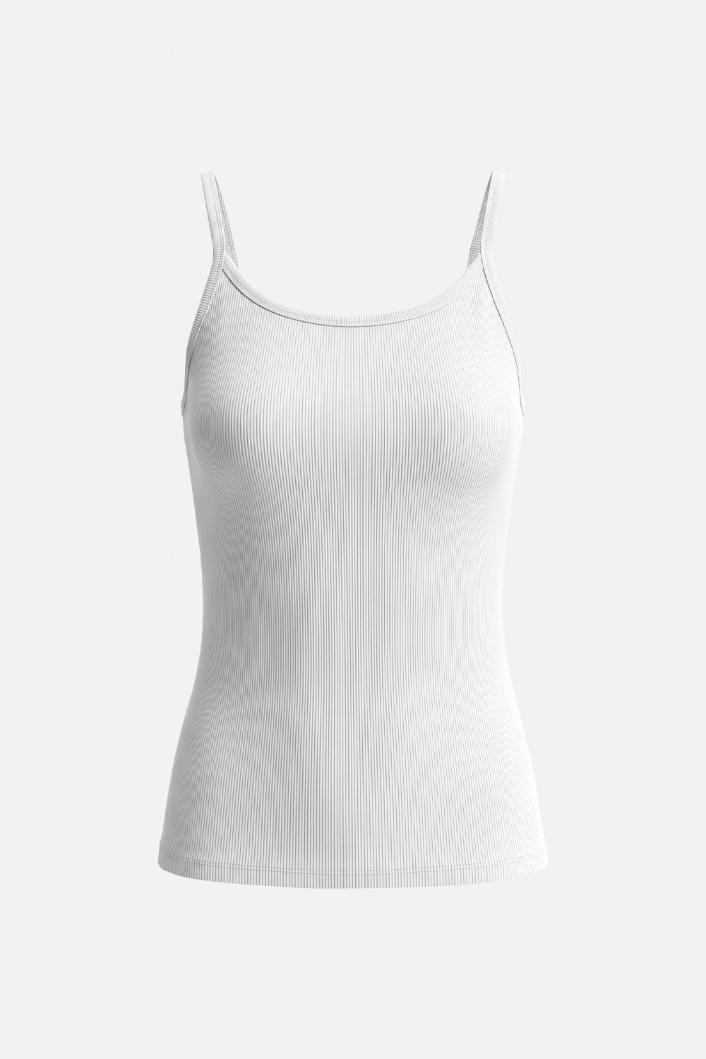 Womens Ribbed Cotton Camisole Tank Top