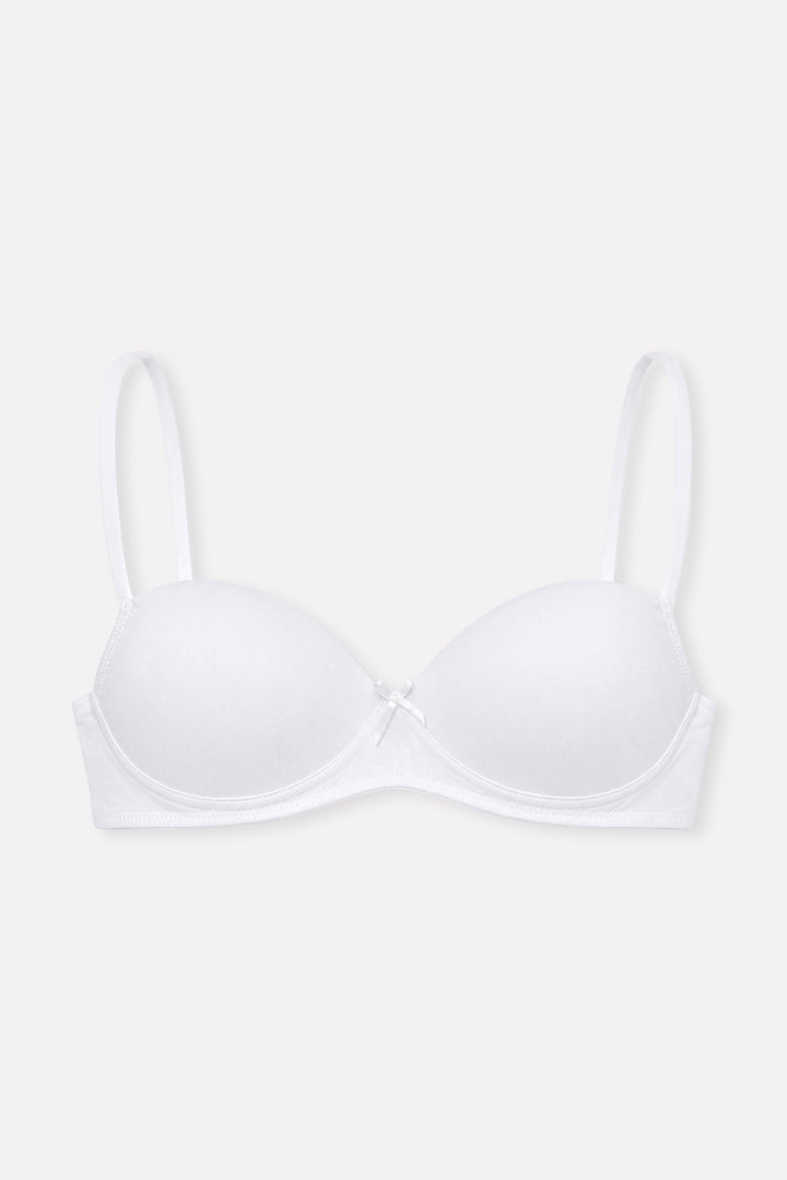 Womens Cotton Lightly Padded Non-wired Everyday Bra