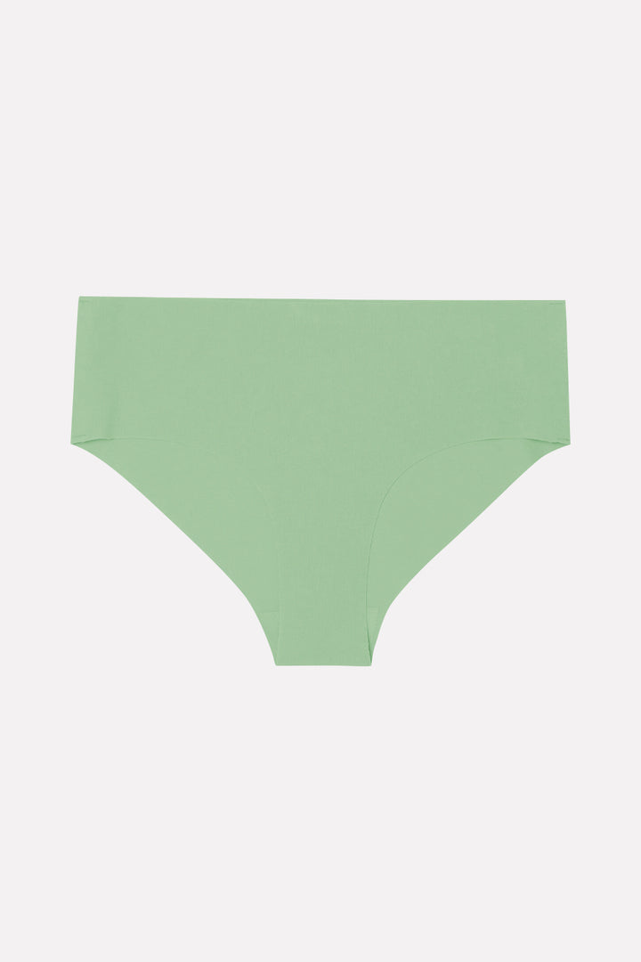 Womens Seamless Cotton Mid Rise Invisible Briefs Panty
