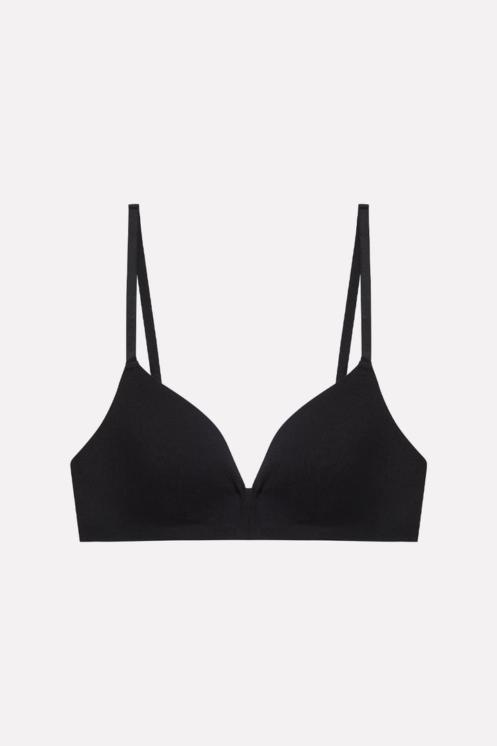 Womens Cotton Padded Soft-Cup Adjustable Straps Bra