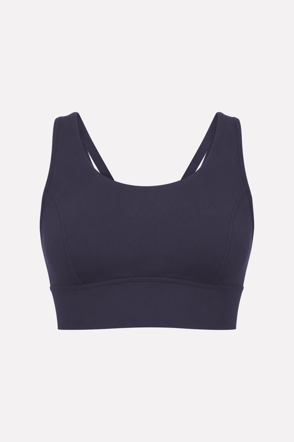 Womens Medium to High Support Padded Crop Sports Bra