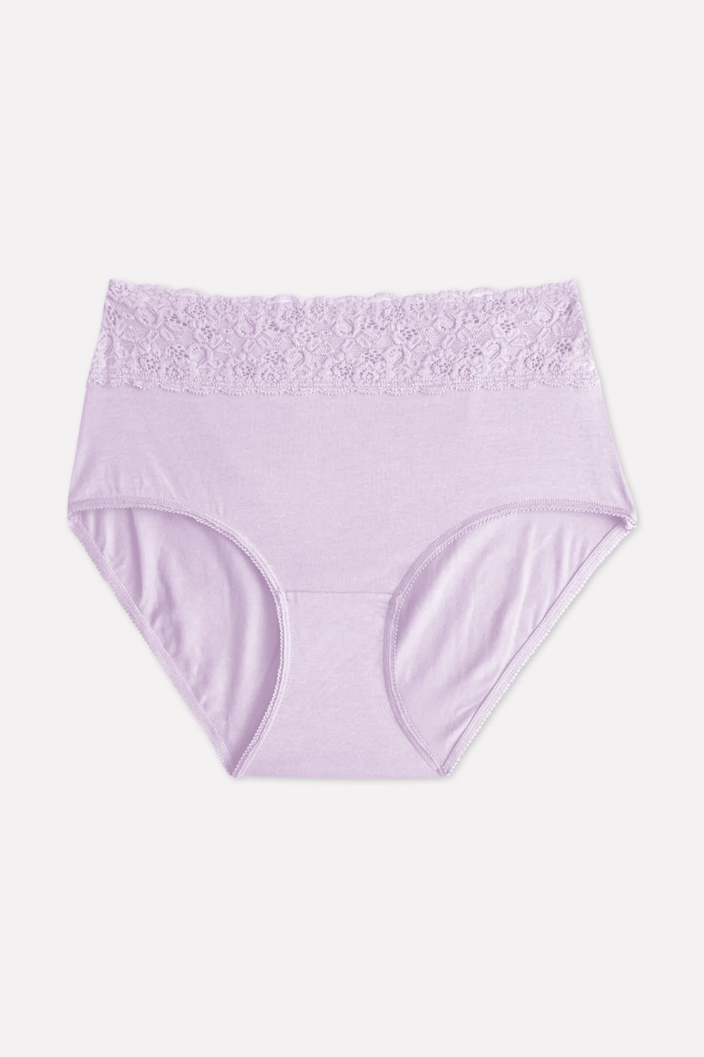 Ladies High Waisted Full Back Cover Printed Brief Panty
