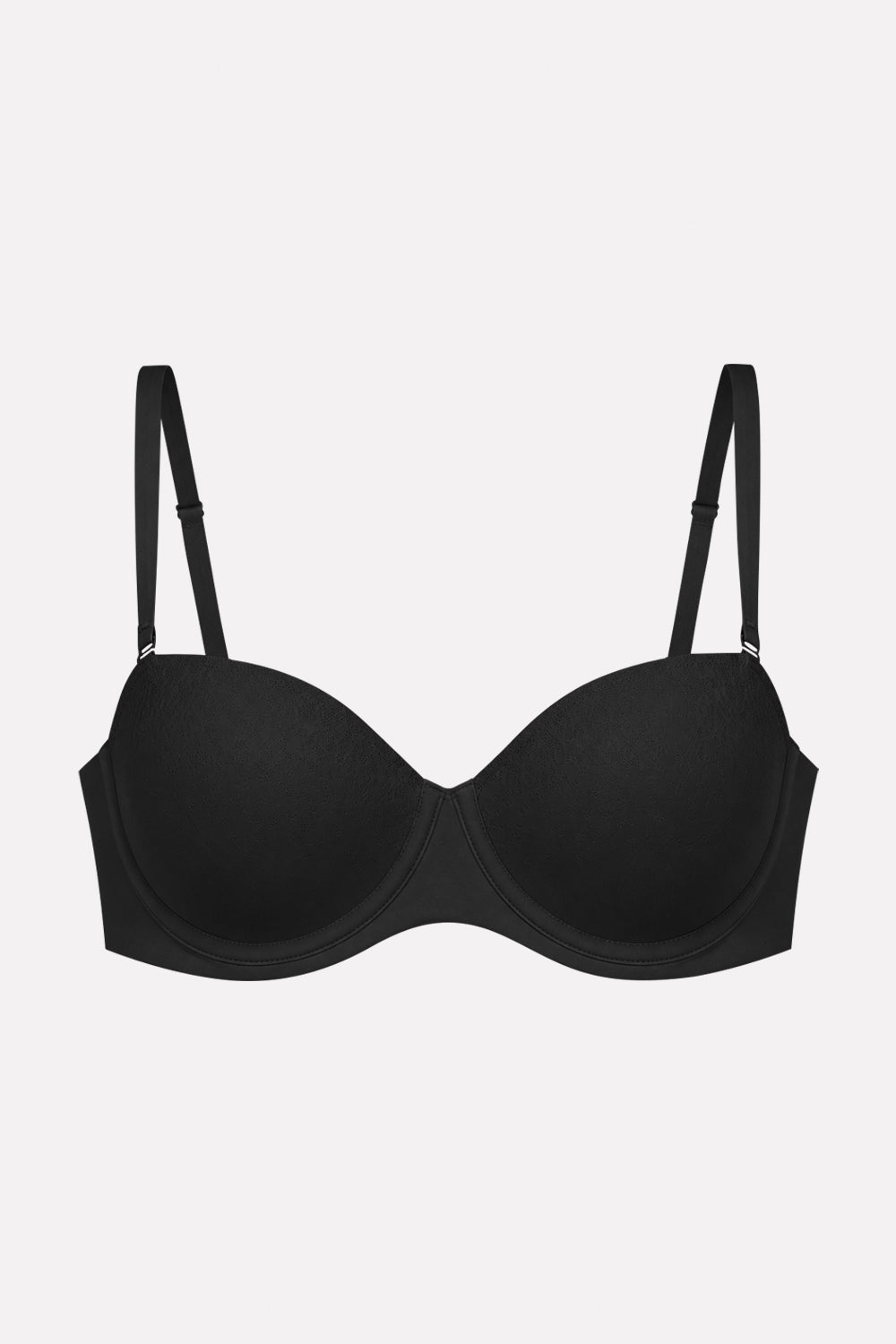 Womens Detachable Strap Underwired Push Up Bra