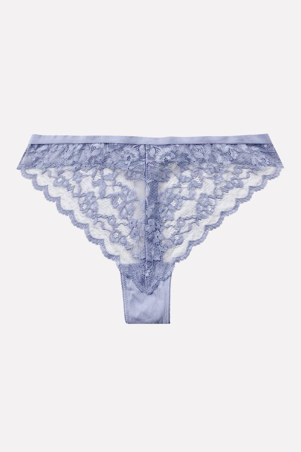 Ladies Mid Rise Lace Front Thong