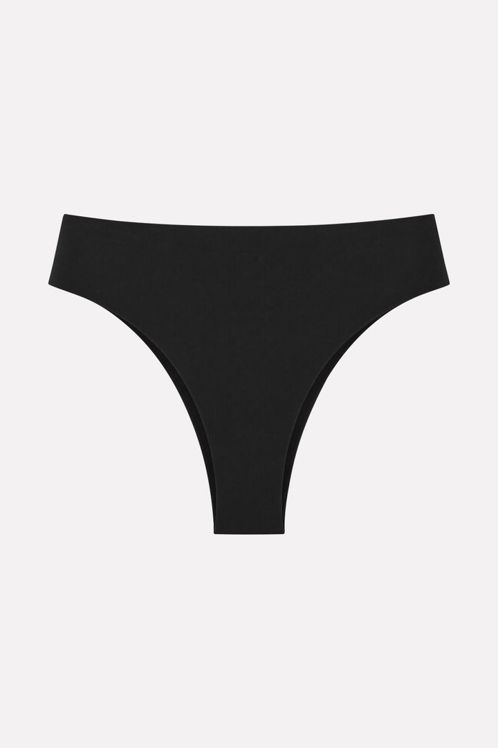 Womens Cotton Seamless Soft Stretch Thong Panty