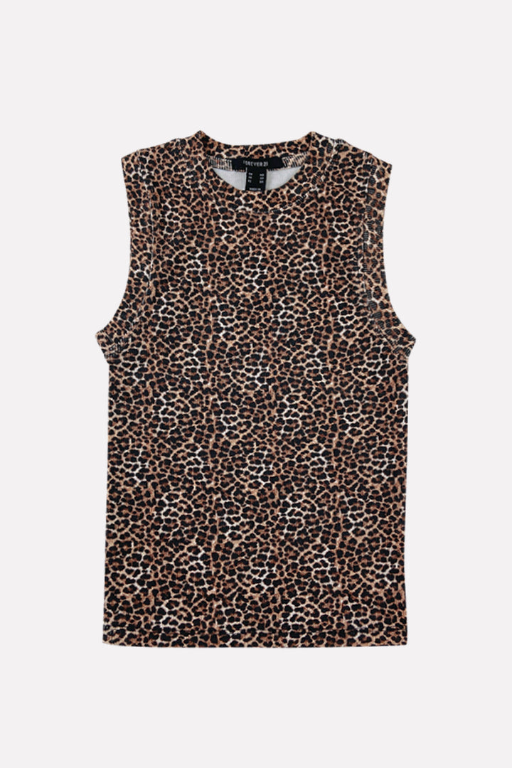 Women's Ribbed Cotton Sleeveless Tank Top