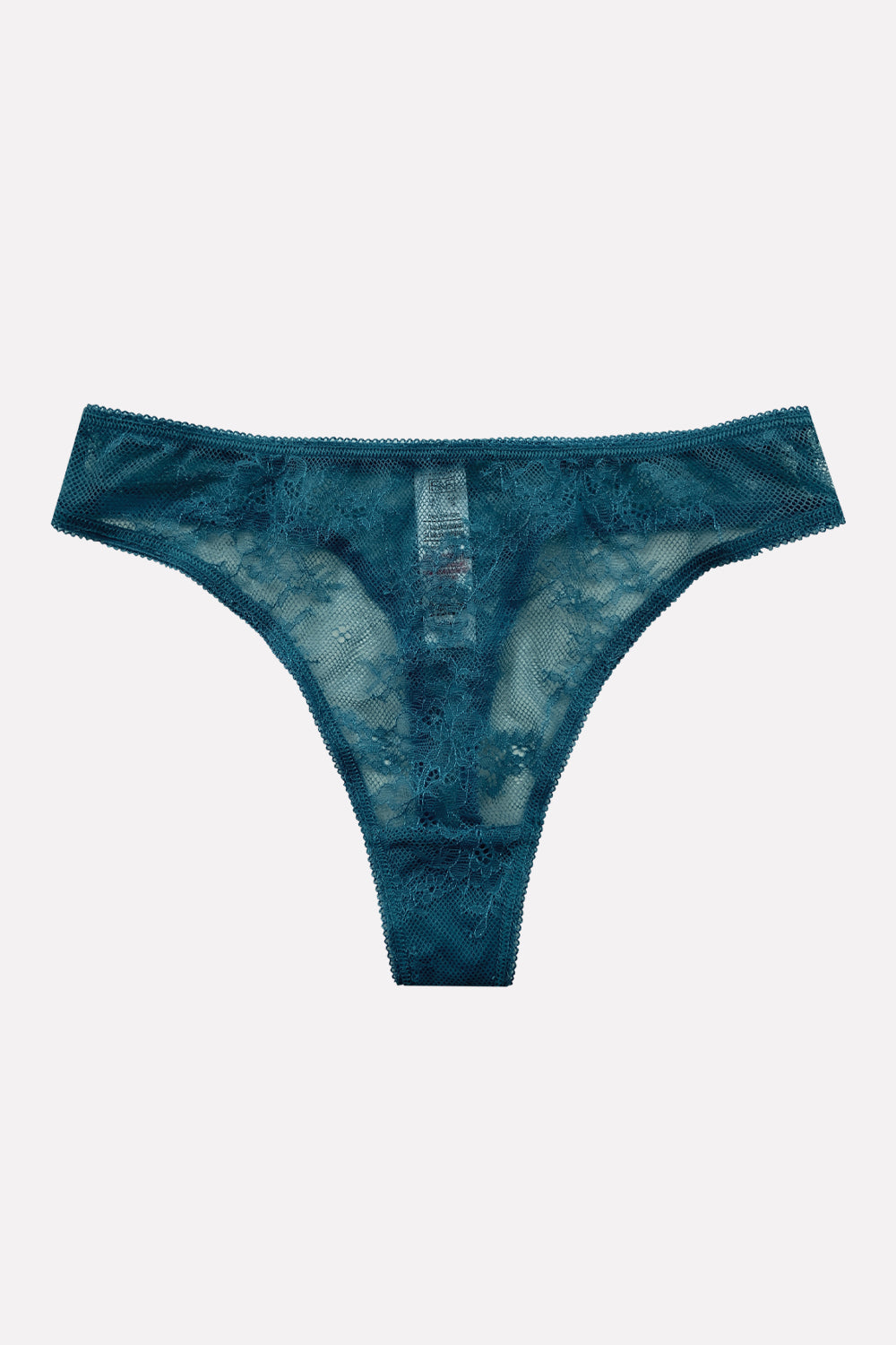 Ladies Mid Rise Lace Front Thong
