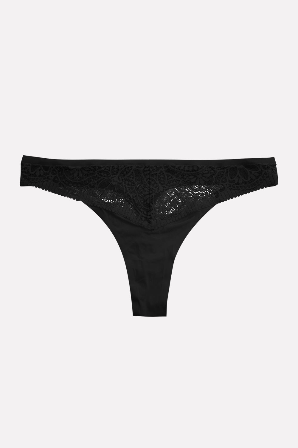 Womens Ultra-Soft & Seamless Comfort Lace Thong