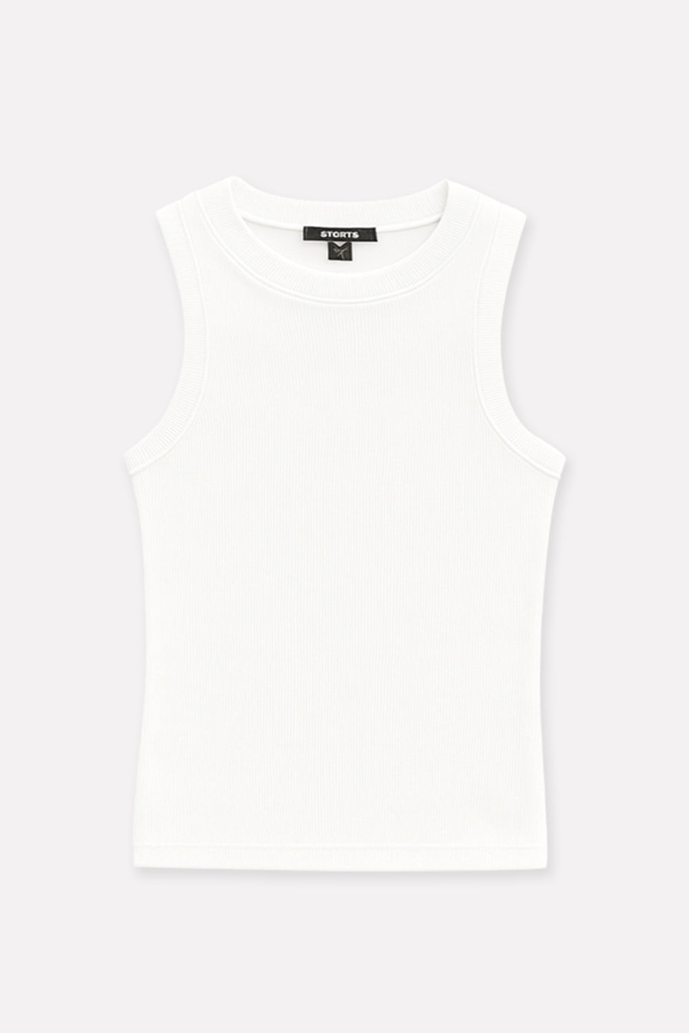 Women's Ribbed Cotton Sleeveless Tank Top