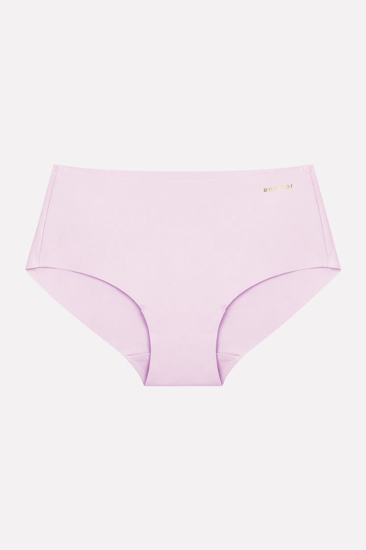 Womens Seamless Mid Rise Invisible Soft Stretch Hipster Panty