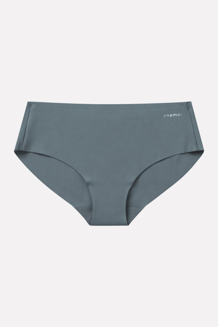 Womens Seamless Mid Rise Invisible Hipster Bikini Panty