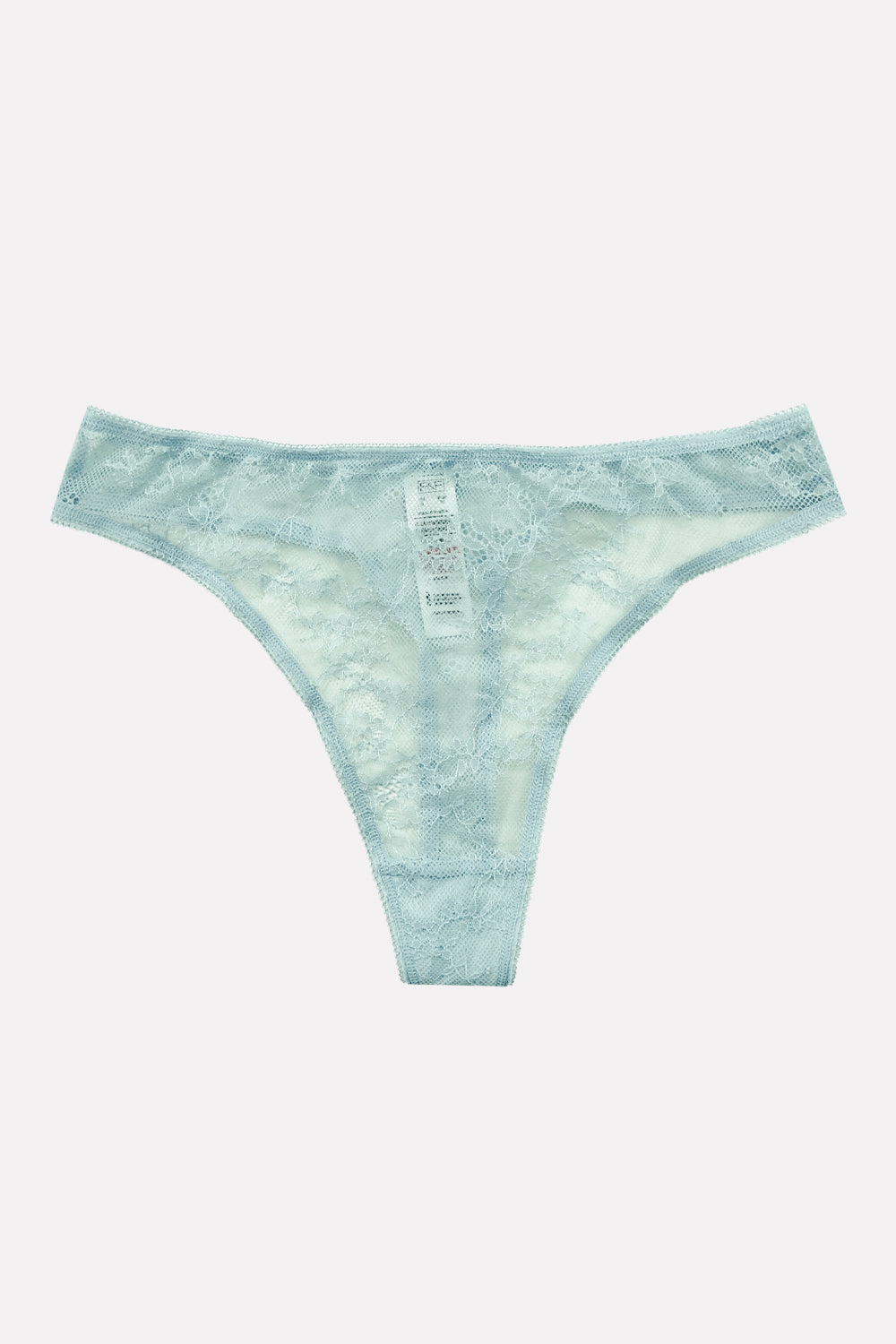 Ladies Mid Rise Lace Front Thong