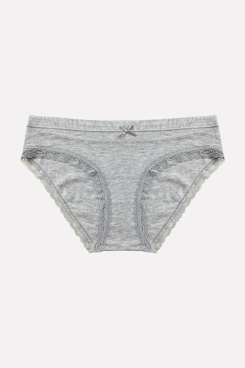 Ladies Lace Trim Brief Panty