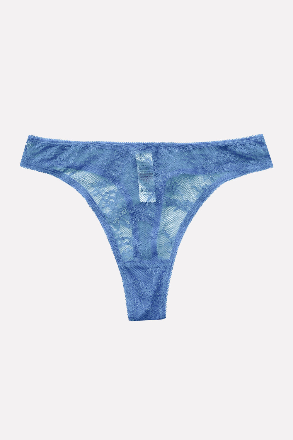 Ladies Mid Rise Lace Front Thong