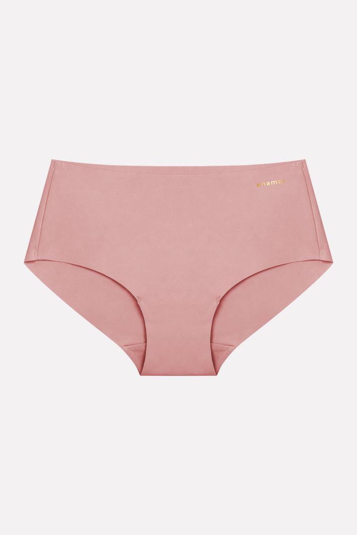 Womens Seamless Mid Rise Invisible Soft Stretch Hipster Panty