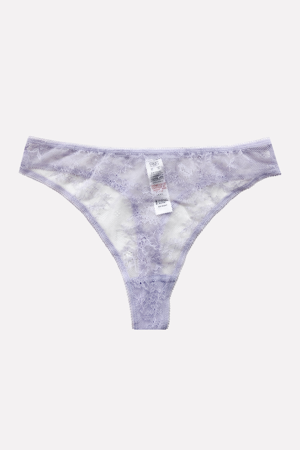 Ladies Mid Rise Lace Front Thong