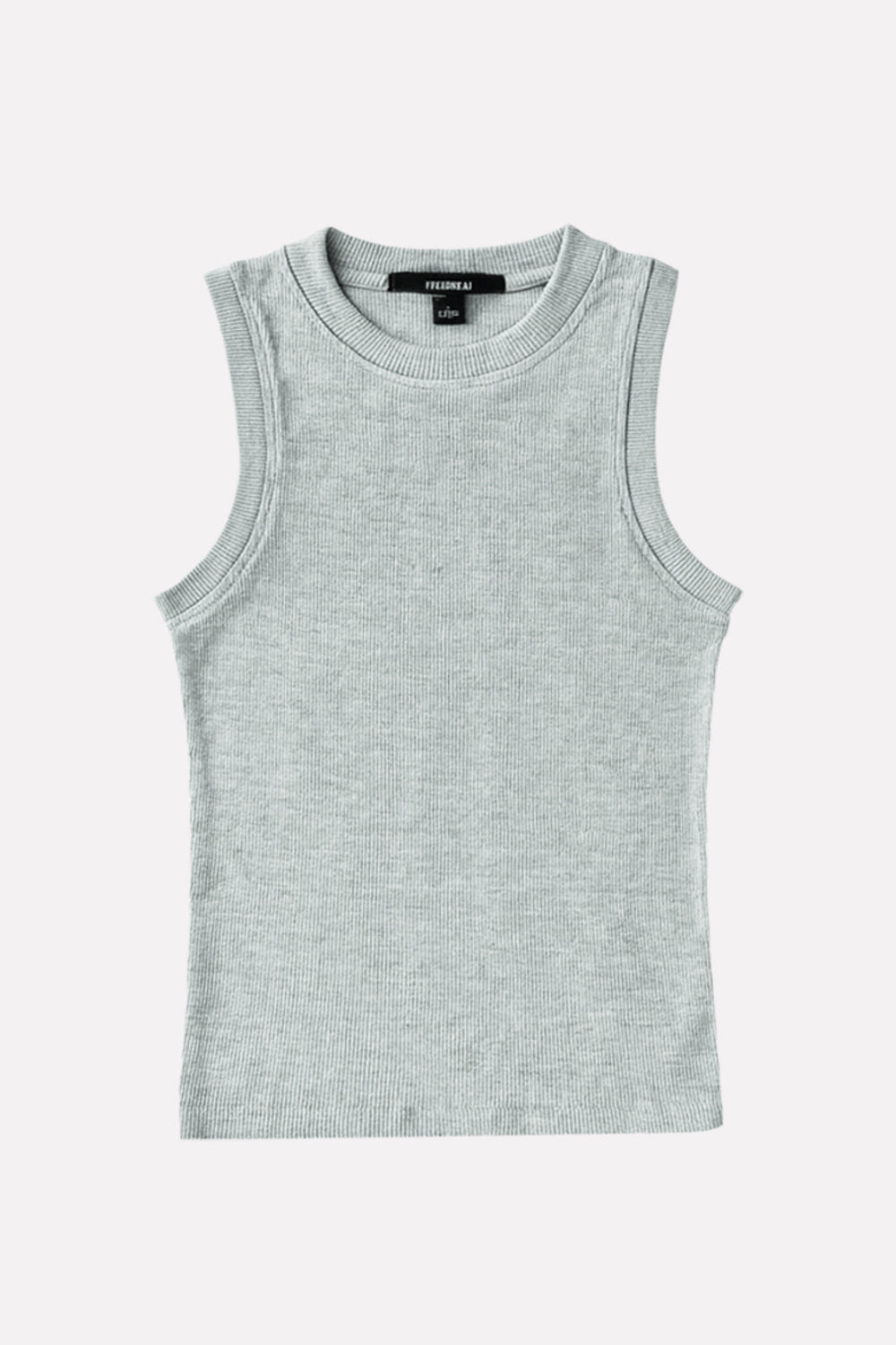 Women's Ribbed Cotton Sleeveless Tank Top