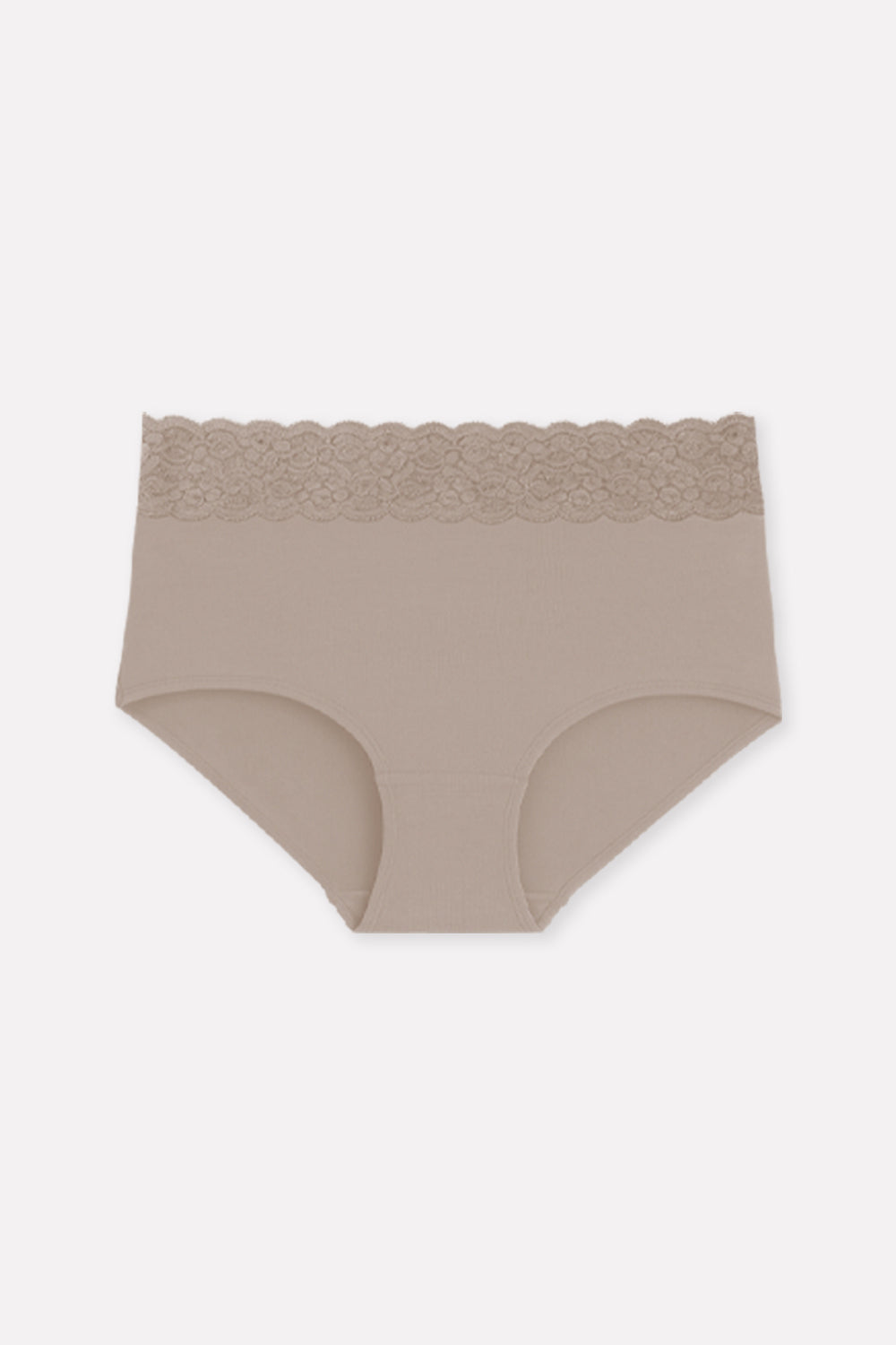 Womens Mid Waist Hipster Lace Brief Panty