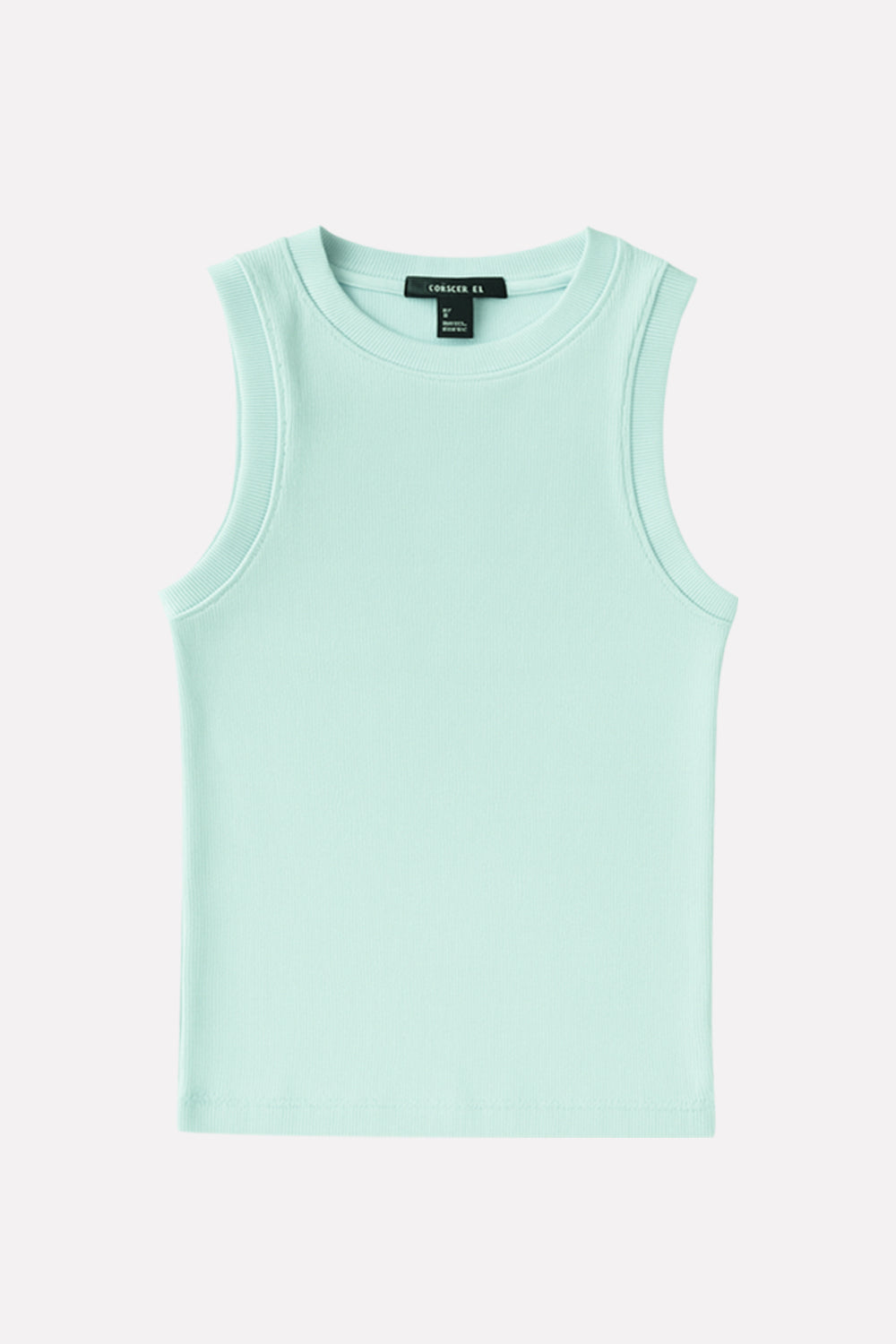 Women's Ribbed Cotton Sleeveless Tank Top