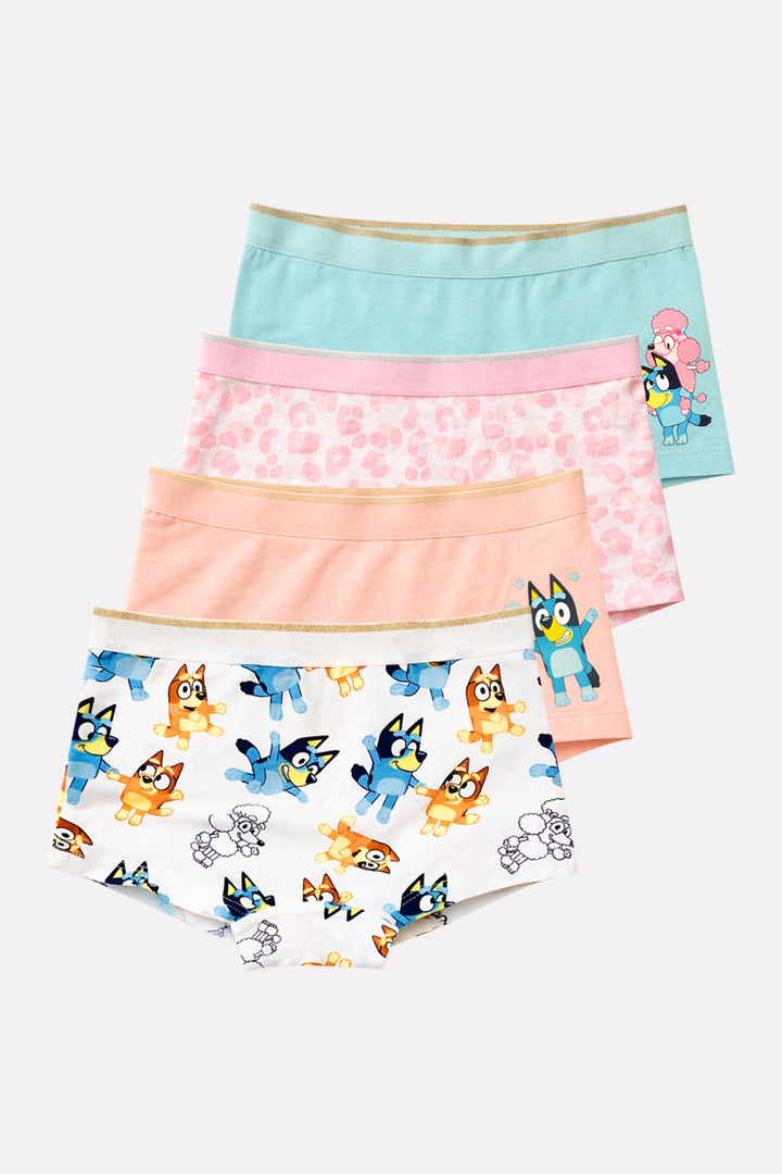 Pack of 3 Girls Premium Soft Cotton Boyshort Panties