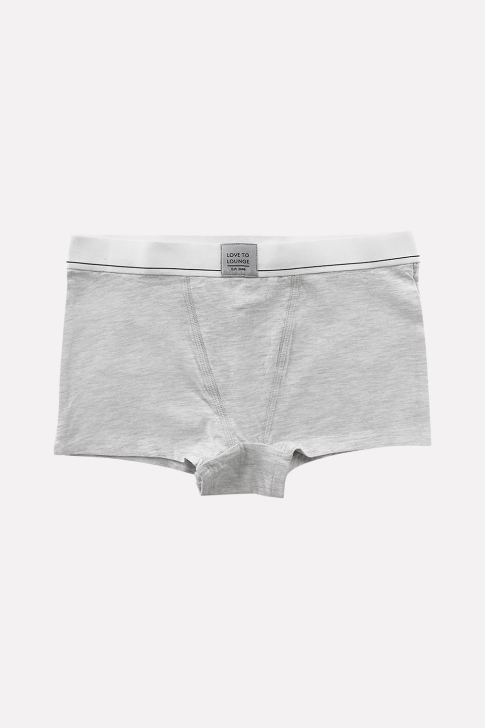 Women's Mid Waist Cotton Boxer Brief Panty