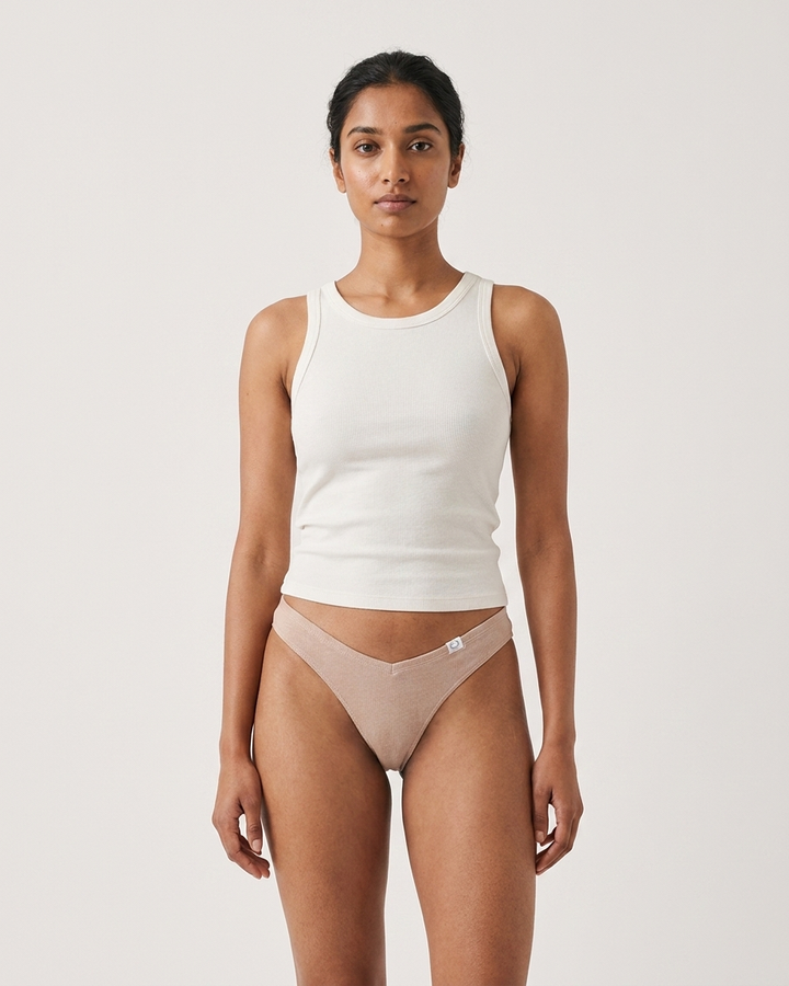 3pk Ribbed Miami Thongs