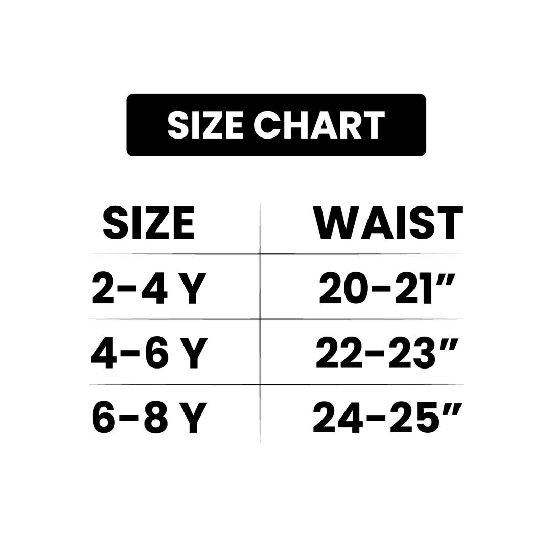 Pack of 4 Girls Cotton Stretch Boxer Underwear