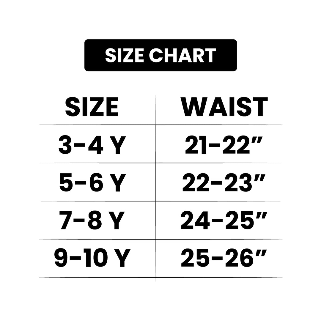 Pack of 3 Girls Premium Soft Cotton Boyshort Panties