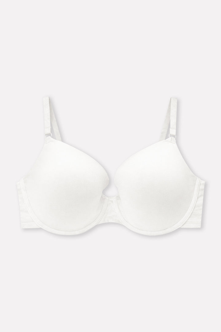 Womens Padded Wired Cotton Comfort Bra